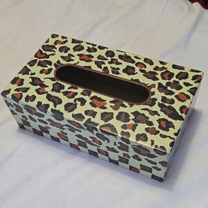 Mackenzie Childs SERENGETI Standard Tissue Box